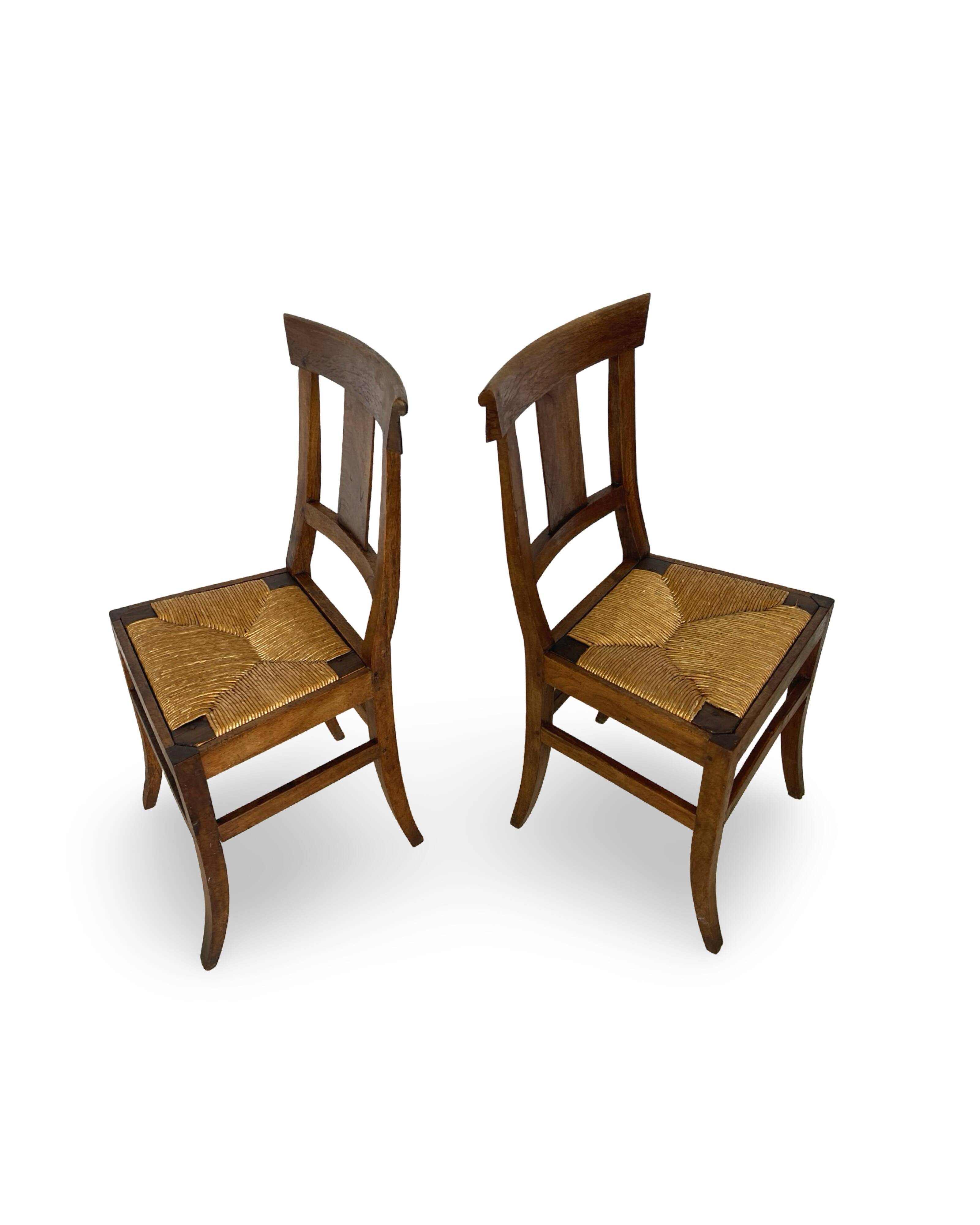 italian rustic chairs 1890s
