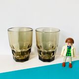 Pair of smoked glasses Henkel