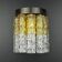 Vintage wall lamp Tronchi by Venini, Italy, 1960s