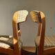 Chaises Baumann Gondole paire vintage