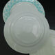 6 flat plates - Fenal Badonviller - Mint Green