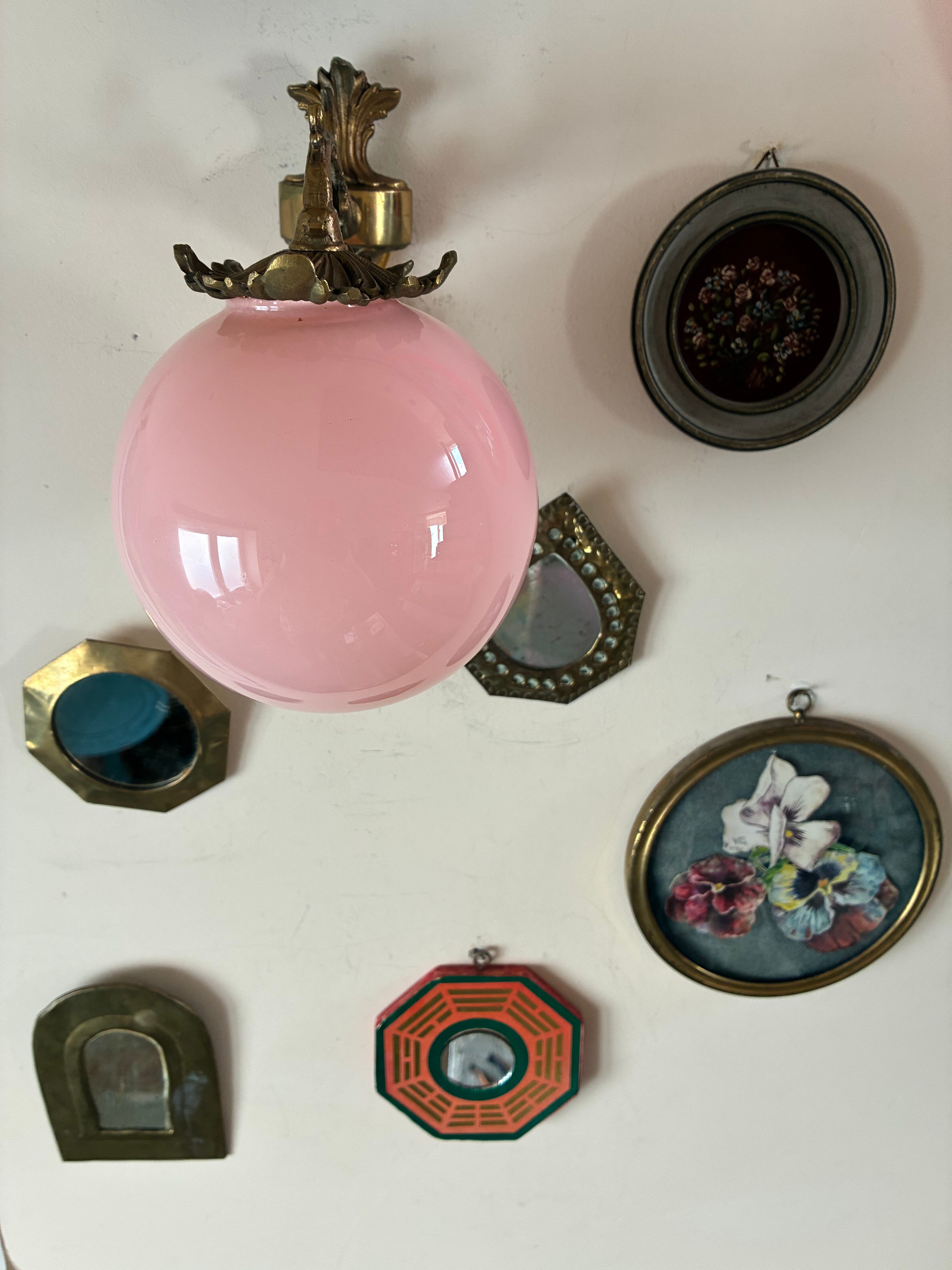 Antique wall sconces