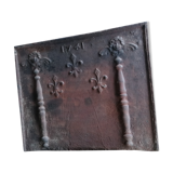 Fireplace plate
