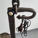 Vintage brutalist floor lamp 1970