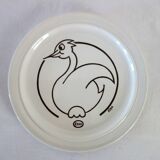 Set of 6 vintage Esso advertising plates