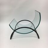 Italian magazine rack, 1980's, Gallotti & Radice