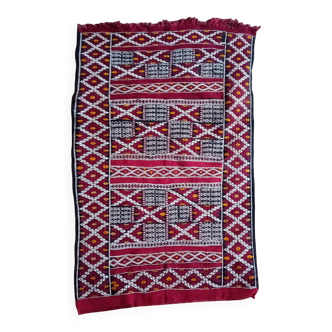 Handmade Berber Kilim Zemmour 160x100cm