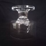 Set of 10 Art Deco crystal footed cups