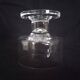 Set of 10 Art Deco crystal footed bowls.