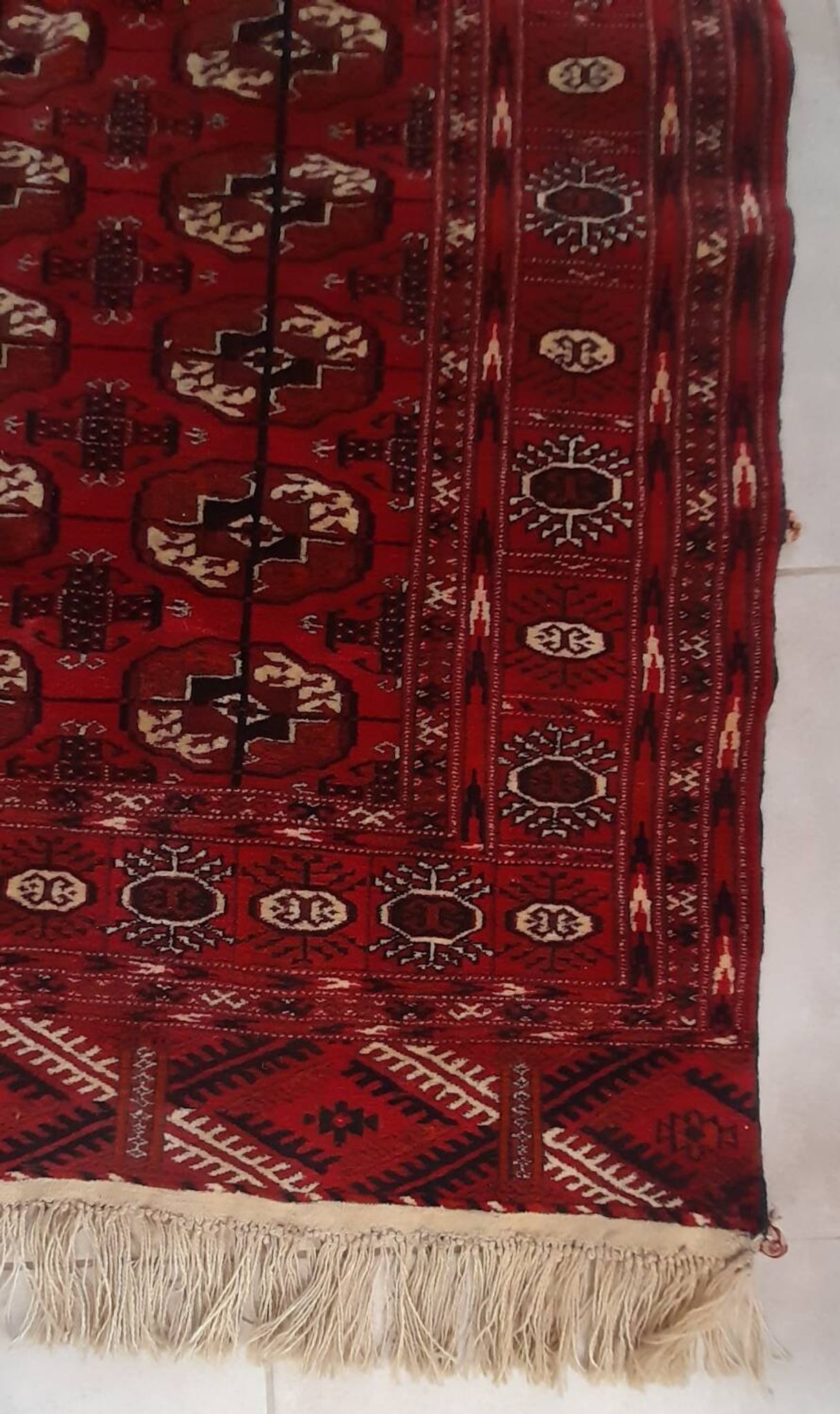 Tapis Boukhara 163x114 cm noué main