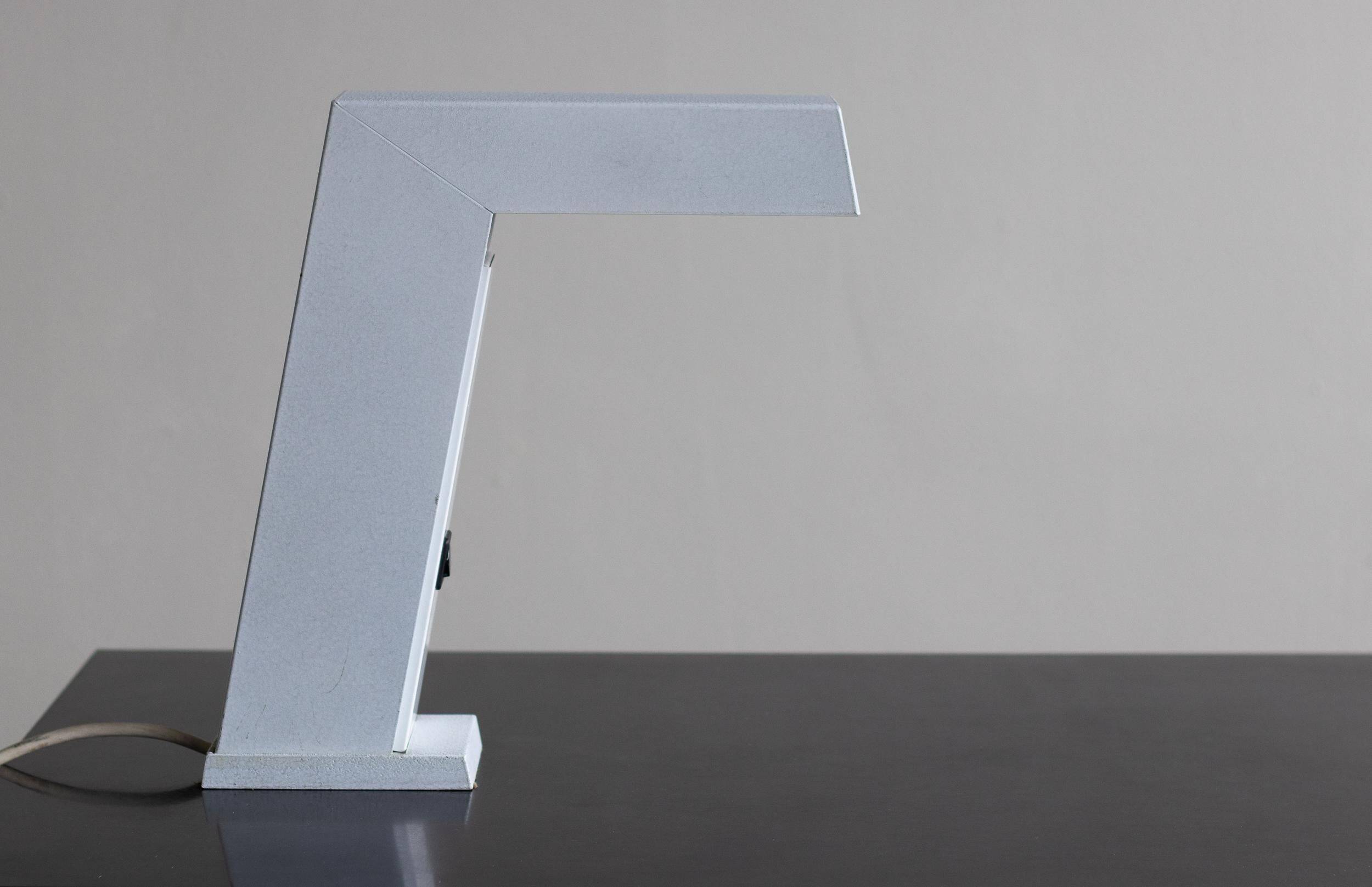 Work Sun desk lamp by Euro Licht, halogen, minimalist design, 1983