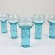 6 Chameleon Aperitif Glasses Sergio Asti, Arnolfo Di Cambio, Italy 1970