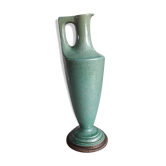 Large vase from the 1930s signed Sarreguemines.