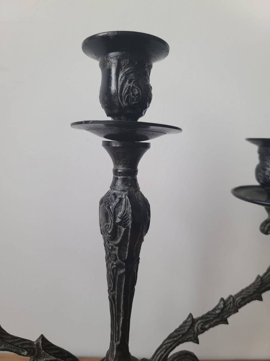 Metal chandelier