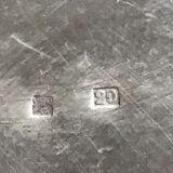 Silver metal champagne bucket