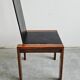 Set of 4 Mid Century dining chairs in rosewood style Afra and Tobia Scarpa.