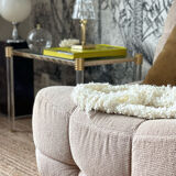 Glass and plexi side table 1980