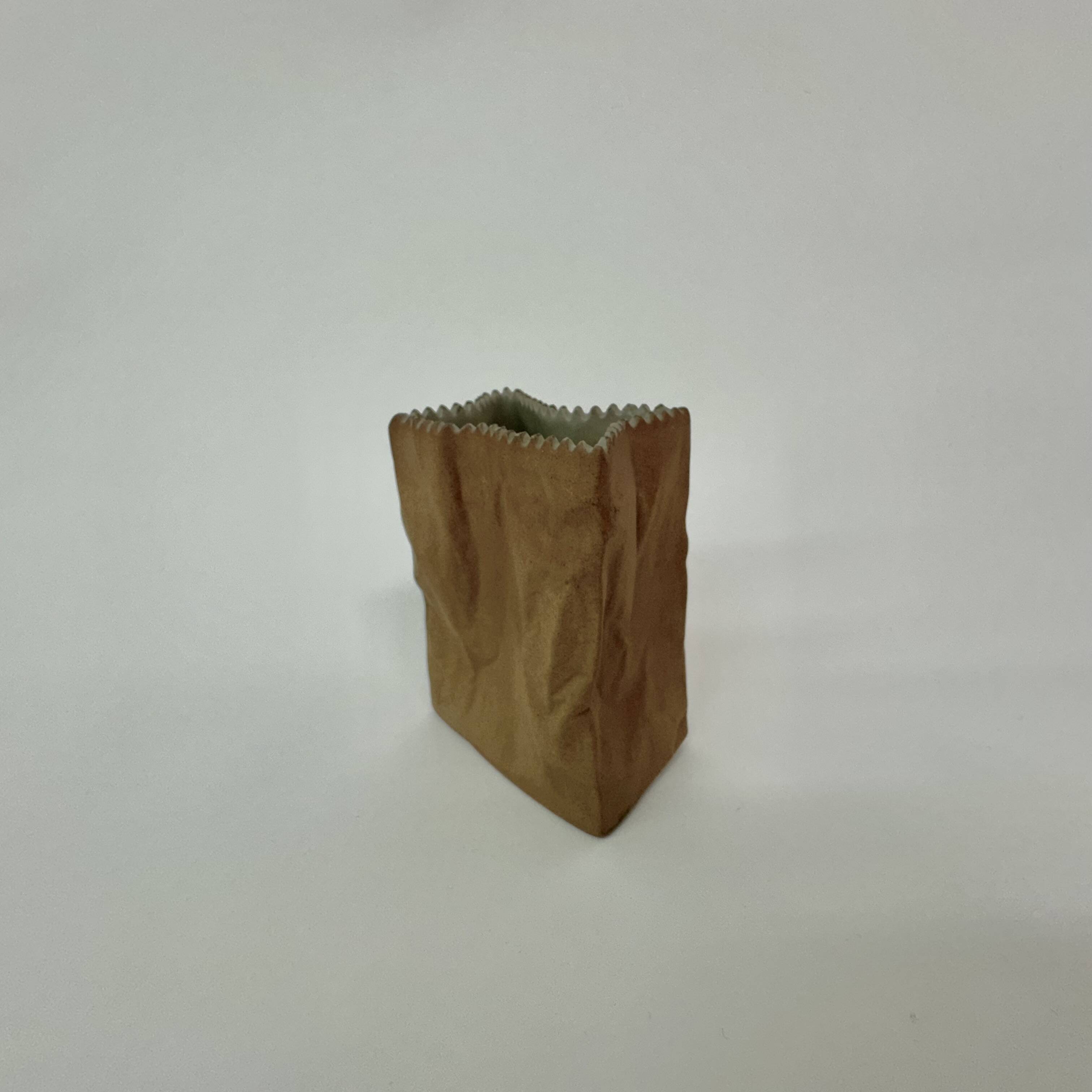 Rosenthal Paper bag vase by Tapio Wirkkala , 1970’s