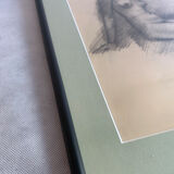 Drawing "Female nude", 1950