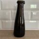 Antique amber glass vase