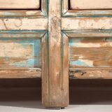 Antique white sideboard with original illustrations (c.1900) #7