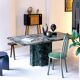 Sculptural "Arches" chair, Italian collectible, Memphis style, decorative dining