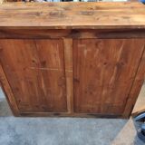 Former Parisian oak buffet 2 doors 2 drawers