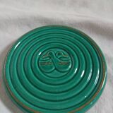 Vintage green bottle bottom