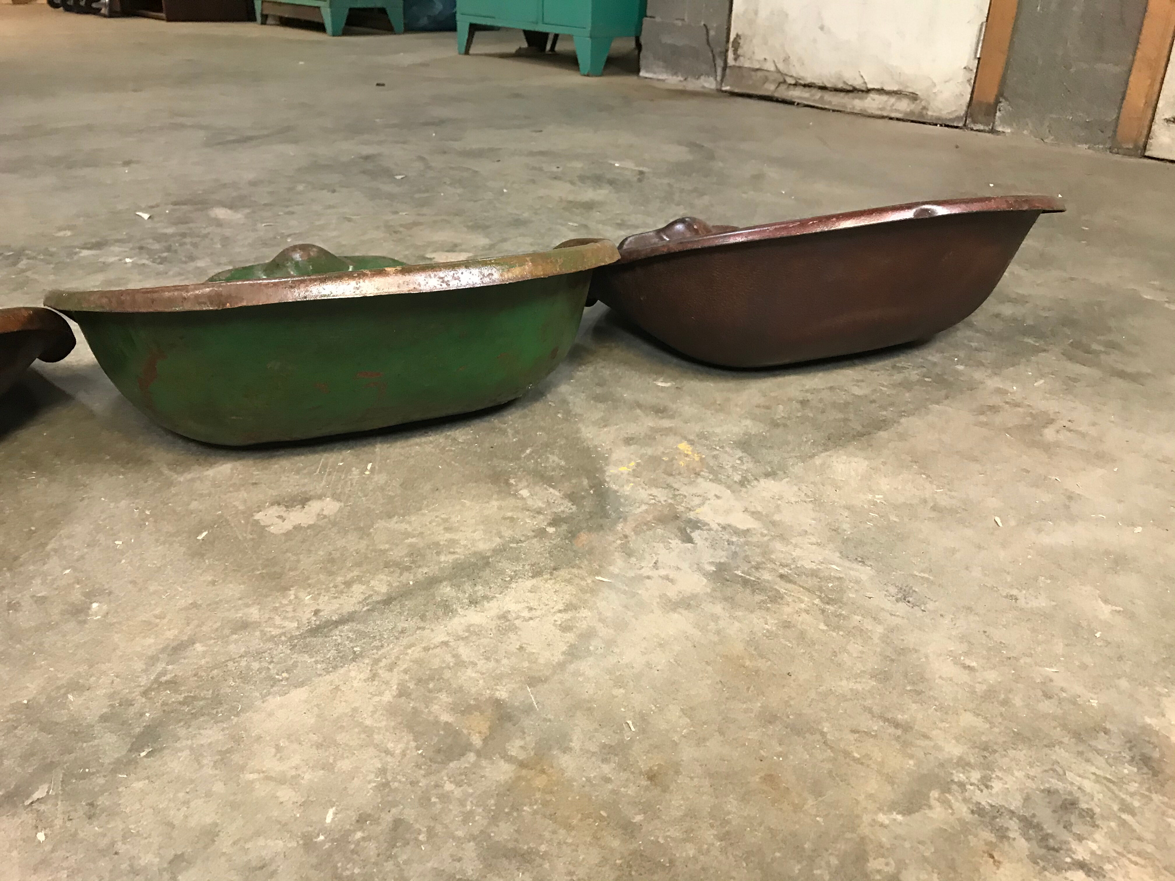 vintage industrial stool / tabouret