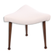 Scandinavian hocker reupholstered design 1960s