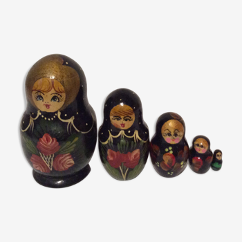 Vintage Russian Matriochkas dolls