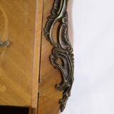 Chest of drawers made in walnut with marble top from 1860s