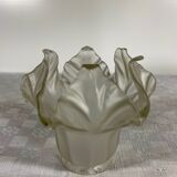 Frosted white glass lampshade