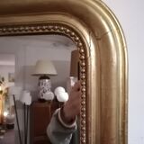 Beautiful mirror Louis Philippe very old golden  59x84cm