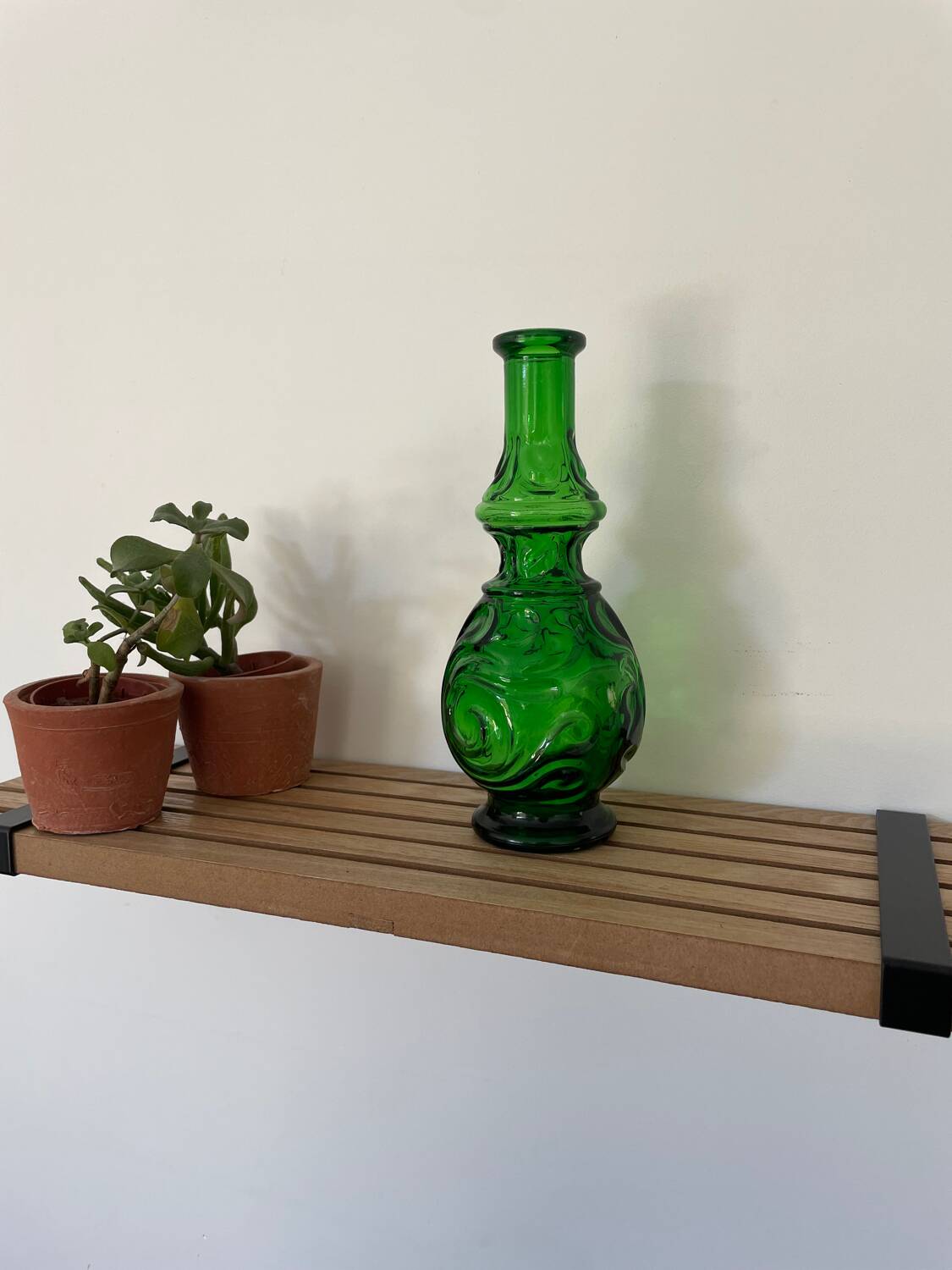 Green vase