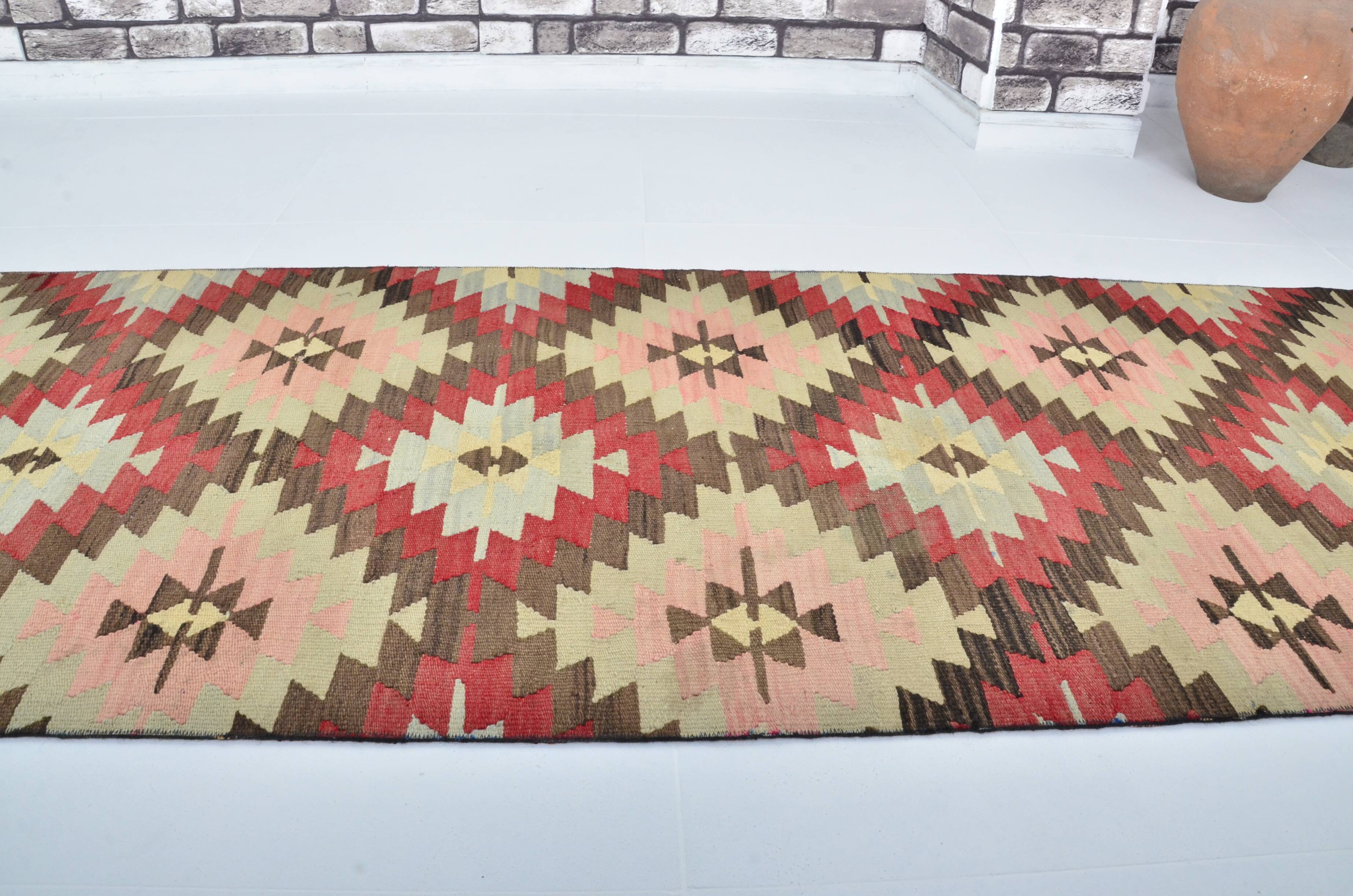 Vintage Turkish Wool Floral Carpet sku 3406