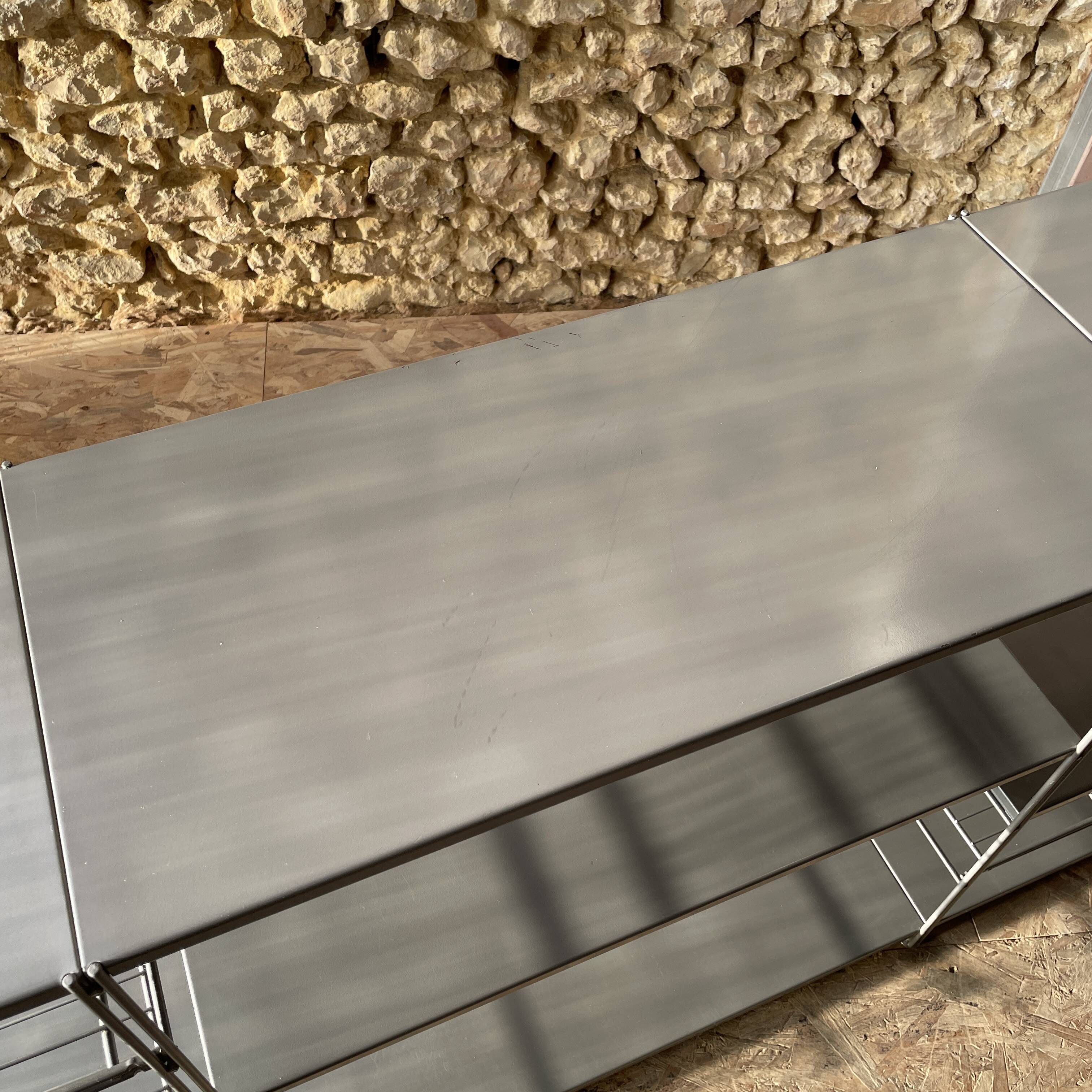 Modular metal shelf Niels Gammelgård - IKEA