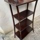 Console art nouveau period in mahogany