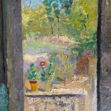 Door to garden