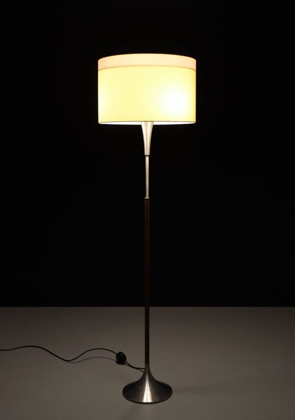 Lampadaire en aluminium , années 1970, Hollande