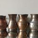 4 Islamic Art Ottoman Turkish copper pitchers antique