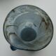 Vase with handle Scavo Seguso Vetri D'arte iridescent glass Murano 1950