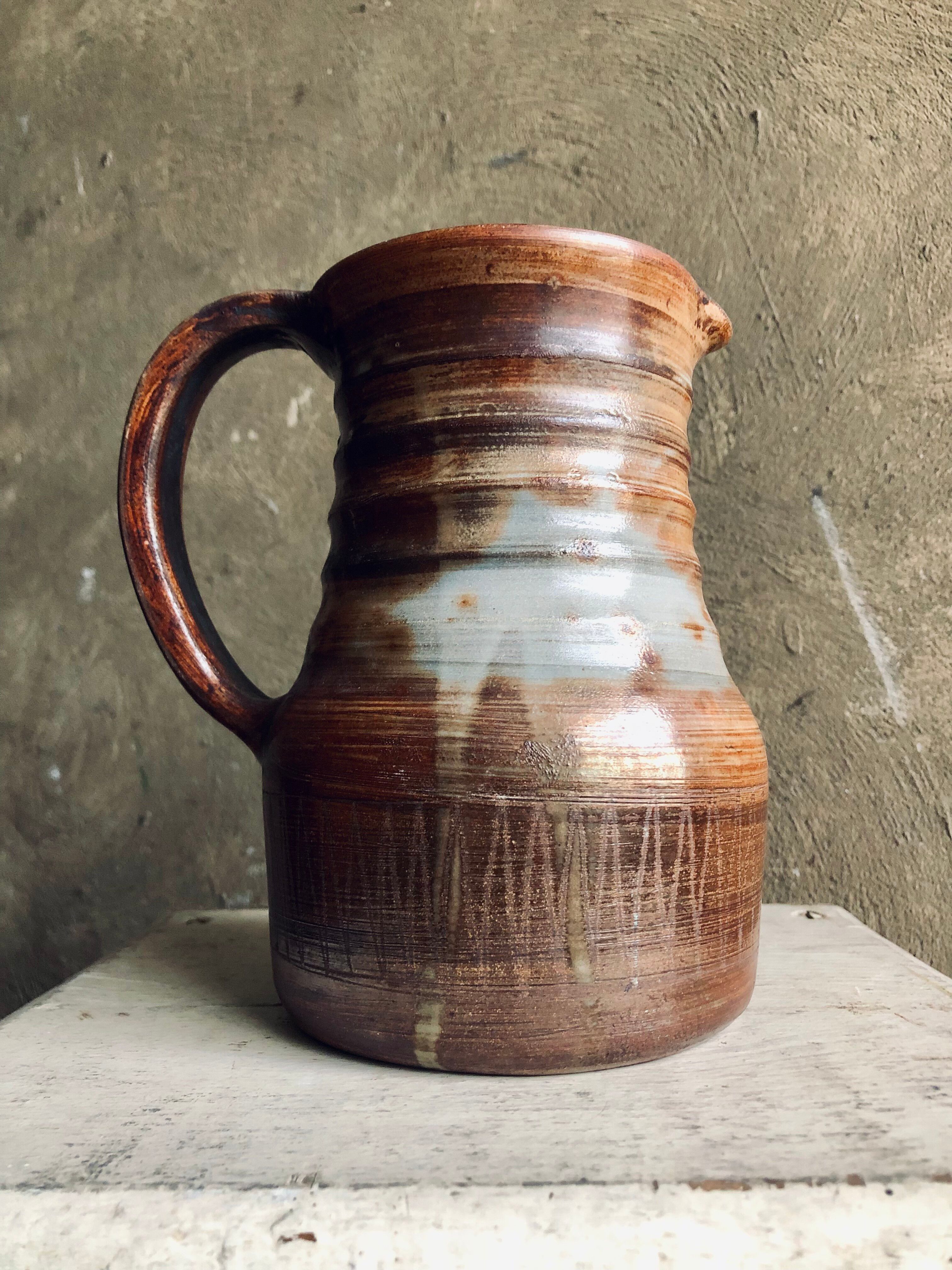 Handcrafted pitcher "The Potter's House" 1960-70