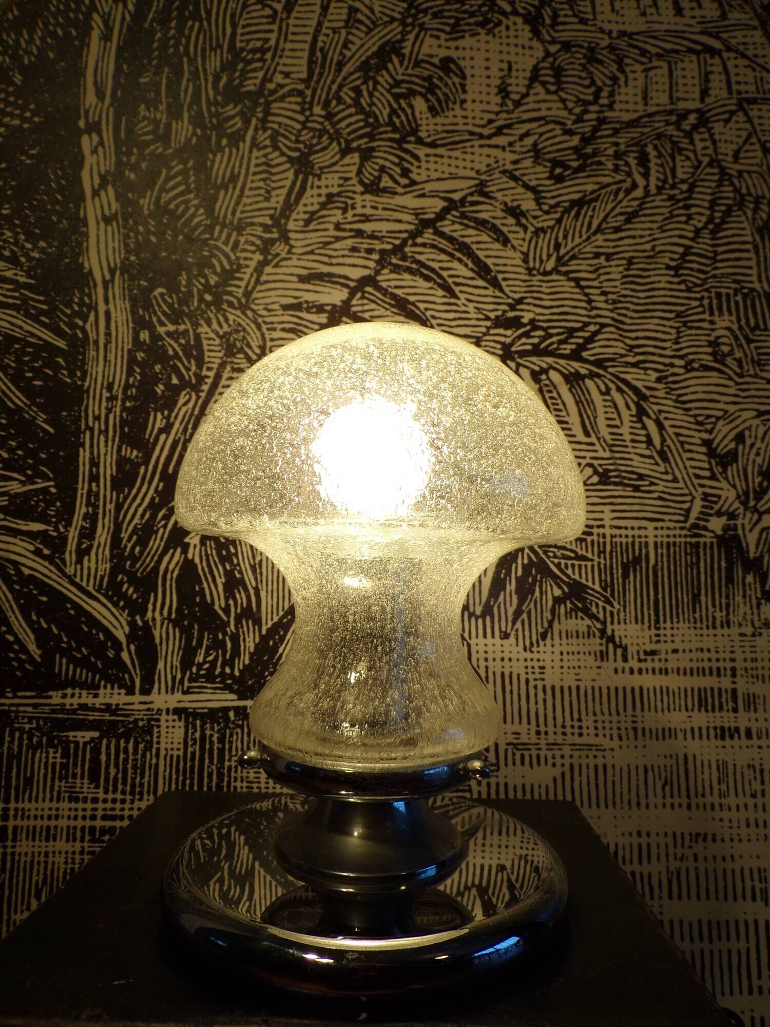 Lampe champignon Baum Leuchten verre Murano