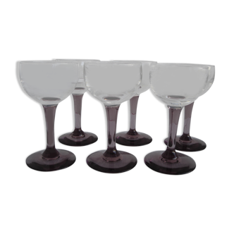 White wine glasses