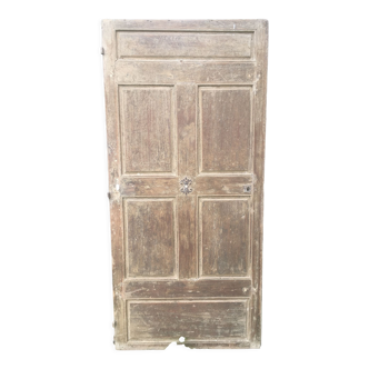 Old oak door from burgundy