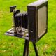 Vintage stand camera