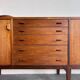Buffet Henry Rosengren Hansen en palissandre, milieu du siècle