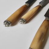Couteaux Estebe, virole argent