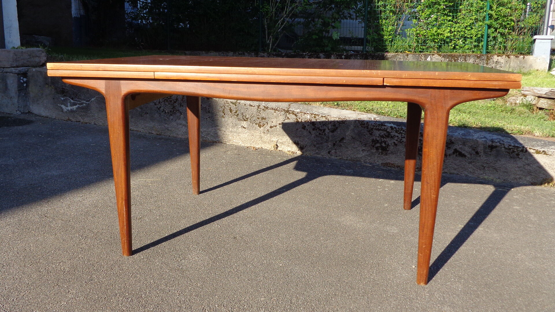 Vintage veneer table